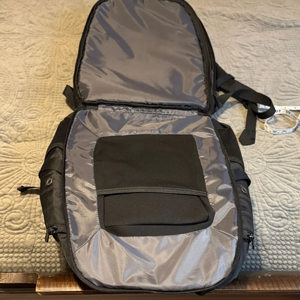 Versatile Black Backpack for Men